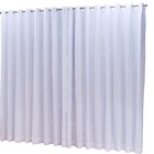 Cortina Microfibra Com Linho 4,00x2,80 Para Varão Simples Bra