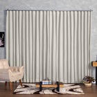 Cortina Microfibra Com Linho 5,00x2,50 Para Trilho Duplo Palha