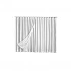 Cortina Microfibra Com Linho 6,00x2,30 Para Trilho Duplo Bran