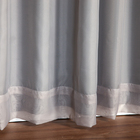 Cortina Microfibra Com Voil 2,80x2,30 Para Trilho Suíço Marro