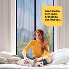 Cortina Mosquiteira Magnetica Preta Larg.800 X Alt.2.100m