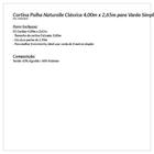 Cortina Naturalle 4m Palha
