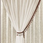 Cortina Naturaly 2 Metros Cetim Amassado Sala Quarto Para Var