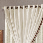 Cortina Naturaly 2 Metros Cetim Amassado Sala Quarto Para Var