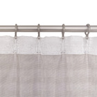 Cortina New Aranjuez Inspire Varão 1 Folha 2x2,8m Bege