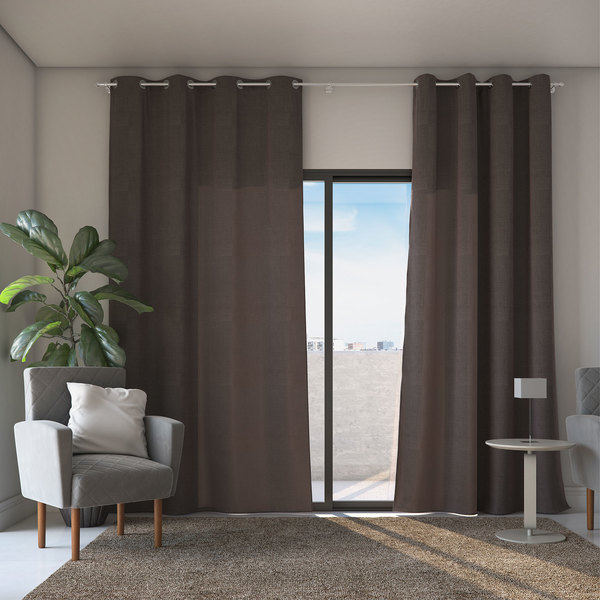 Wallpaper Cortina New Rosalia Castanho 1 40x2 60m Inspire Leroy Merlin For iPhone Free