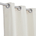 Cortina Palermo Bege 2,60x2,30m 2 Folhas Beca Decor