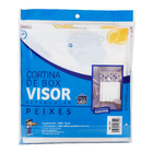 Cortina para Box Vinil Colorida 2x1,35m Plast-Léo