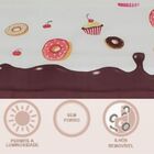 Cortina Para Cozinha 2,20m X 1,45m Ilhós Estampada Cupcake