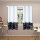 Cortina Para Cozinha 2,20m X 1,45m Ilhós Estampada Tempero