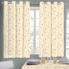 Cortina para Cozinha Capuccino Bege 2,00x1,20m