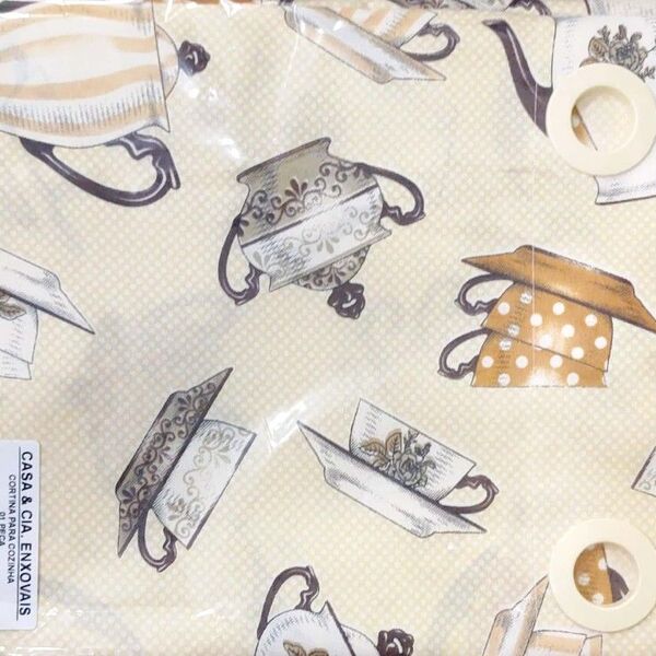 Cortina Para Cozinha Cia  Café Da Manhã