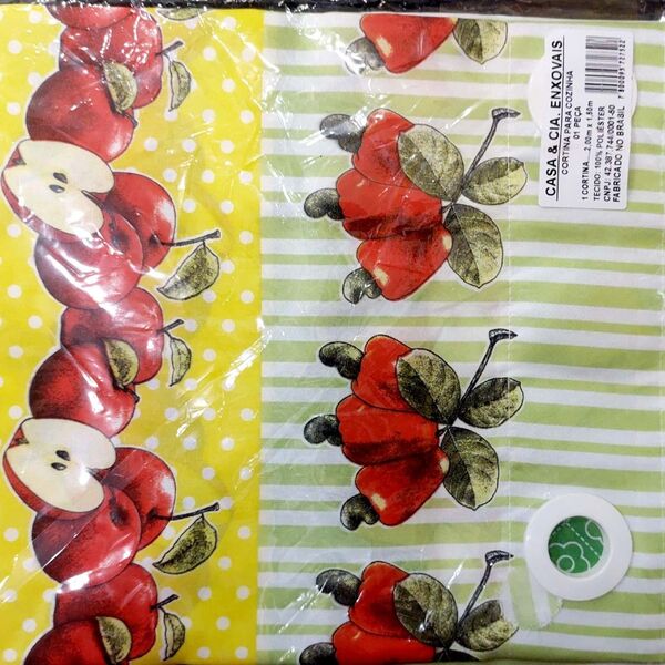 Cortina Para Cozinha Cia  Frutas