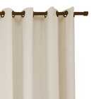 Cortina Para Janela Barcelona 3,00x 2,50  Admirare Bege