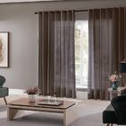 Cortina Para Janela Barcelona 3,00x 2,50  Admirare Marrom