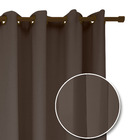 Cortina Para Janela Barcelona 3,00x 2,50  Admirare Marrom