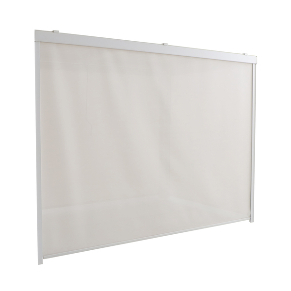 Cortina para Pergolado Tecido Bioclimático 2,10x3m Branco Naterial