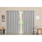 Cortina Para Quarto Cinza Argos Corta-luz 70% 4,40m X 2,35m M