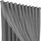 Cortina Para Quarto E Sala Blecaute Jade 4,00 X 2,70 Cinza