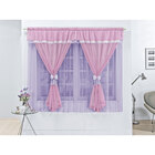 Cortina Para Quarto Infantil Vitória 3m X 2,80m Varão Simples