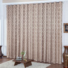Cortina Para Quarto Jacquard Avelã 2,70m X 1,80m - Ideal Para
