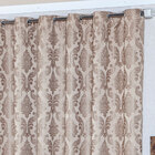 Cortina Para Quarto Jacquard Avelã 2,70m X 1,80m - Ideal Para