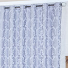 Cortina Para Quarto Jacquard Cinza 3,00m X 2,70m - Ideal Para
