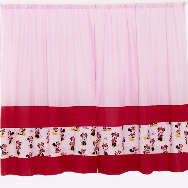 Cortina Para Quarto Minnie 2,00 X ,70 [f101]