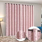 Cortina Para Quarto Rosê Clássica Jacquard 3m X 2,80m Para Va