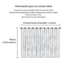 Cortina Para Quarto Tabaco Argos Corta-luz 70% 4,40m X 2,35m