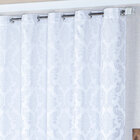 Cortina Para Sala Clássica Branca 5,00m X 2,70m - Ideal Para