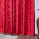 Cortina Para Sala Clássica Vermelha 3,00m X 2,70m - Ideal Par
