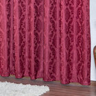 Cortina Para Sala Clássica Vinho 6,00m X 2,70m - Ideal Para V