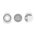 Cortina Para Sala Corta Luz Rústica Fenicia 4,20mx 2,50m