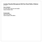 Cortina Para Sala E Quarto 200 Fios Floratta 03 Metros - Flor