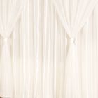 Cortina Para Sala Ou Quarto Charmousse Com Voil 3,00 Palha [f