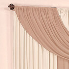 Cortina Para Sala Ou Quarto Clean Bege 3m X 2,80m De Altura I