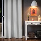 Cortina para Sala/Quarto Blackout Rústica Palha Marka Têxtil 2,60x1,40m 1 Folha