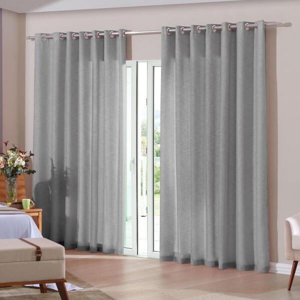 Cortina Para Sala Quarto Corta Luz Duo Glam 3,00m X 2,30m