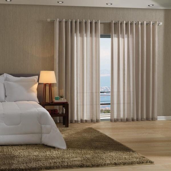 Cortina Para Sala Quarto Duplex Sorrento 4,40m X 2,80m