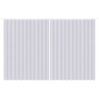 Cortina para Trilho Blackout Dupla Face PVC Branca 2,80x1,80m