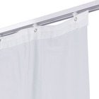 Cortina para Trilho Blackout Dupla Face PVC Branca 2,80x1,80m