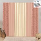 Cortina Para Trilho Comum Floratta Jacquard 4 00m X 2 60m Sal