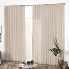 Cortina Para Trilho Wave De Linho 3,00m X 2,50m De Altura Are