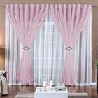 Cortina Para Varão Paula 2,00m X 1,70m Alt Tecido Voal - Bran