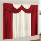 Cortina Paris Casa Dona 200x170 Cm Vermelho