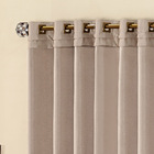 Cortina Parys 2 Metros Semi Blackout Sala Quarto Para Varão -