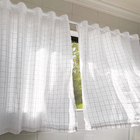Cortina Pequena para Cozinha e Banheiro 200 x 120 varão de 1,