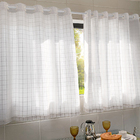 Cortina Pequena para Cozinha e Banheiro 200 x 120 varão de 1,