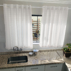 Cortina Pequena para Cozinha e Banheiro 200 x 120 varão de 1,